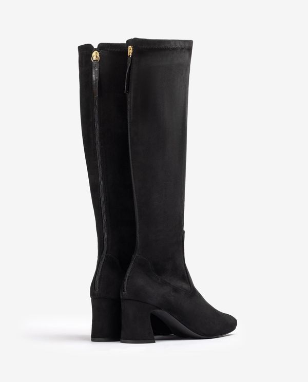 Unisa Bota De Punta Cuadrada Y Cremallera Trasera