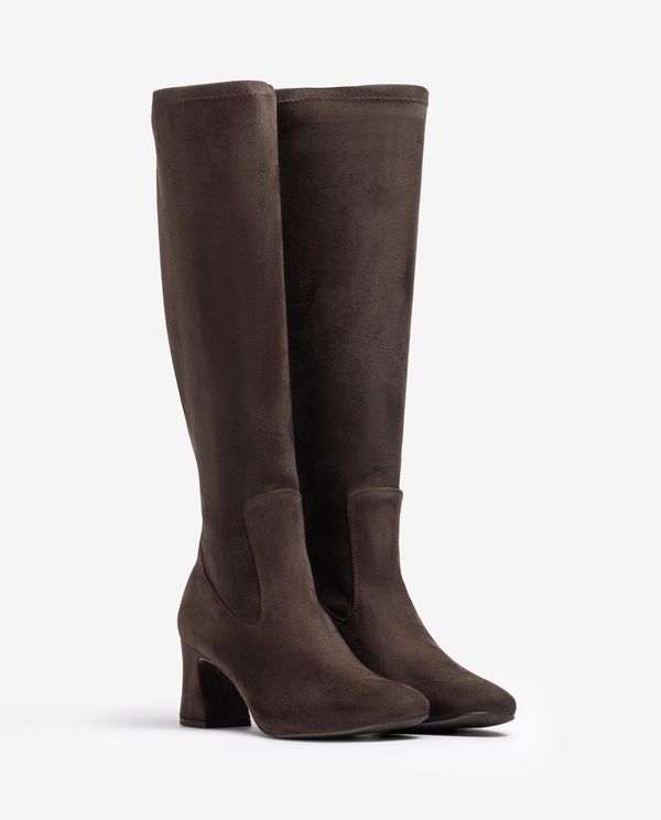 Unisa Bota De Punta Cuadrada Y Cremallera Trasera