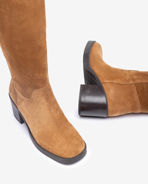 Unisa Bota De Punta Cuadrada