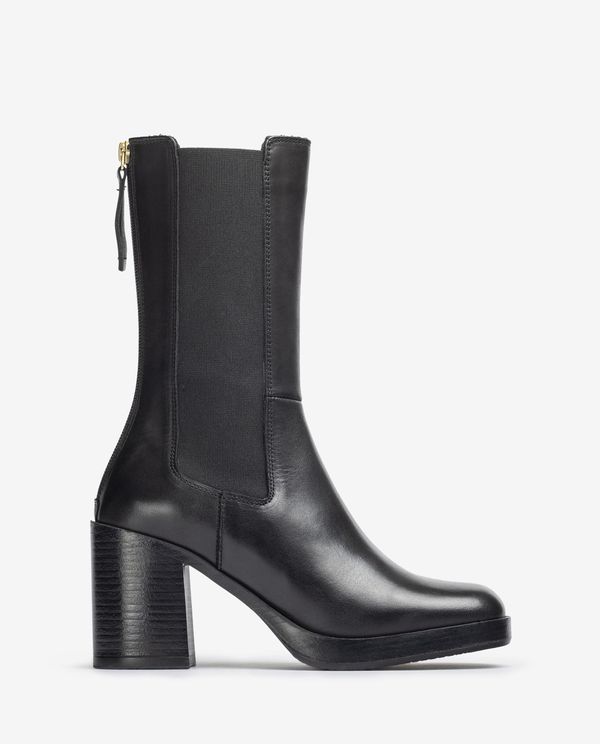 unisa Botín chelsea de tacón