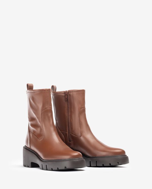 Unisa Botín Con Bloque Al Tono