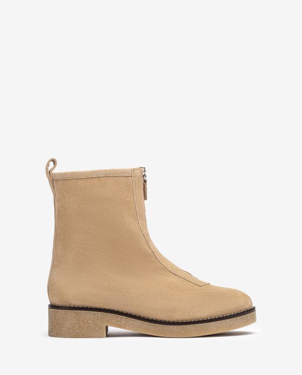 unisa Botín con cremallera delantera