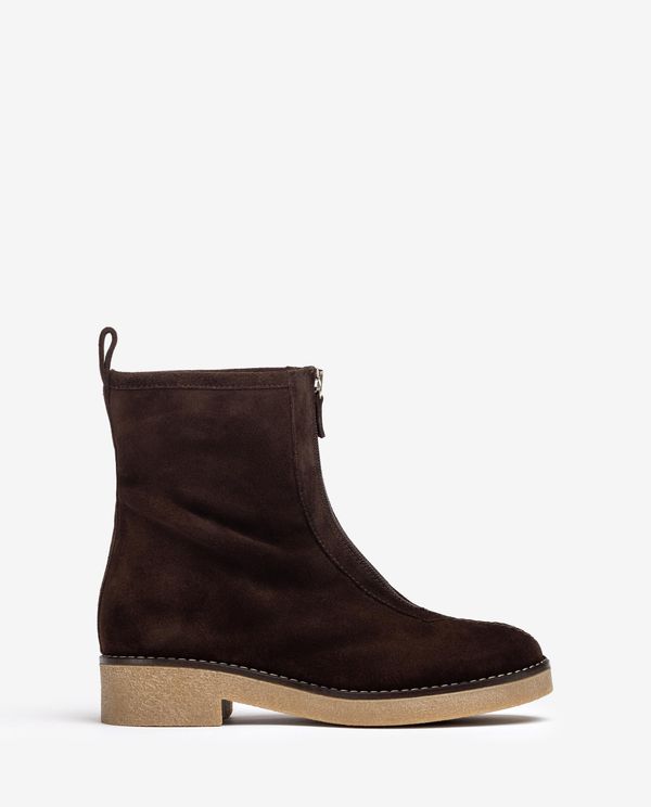 unisa Botín con cremallera delantera