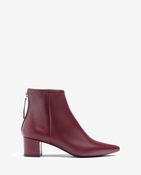 unisa Botín con cremallera trasera