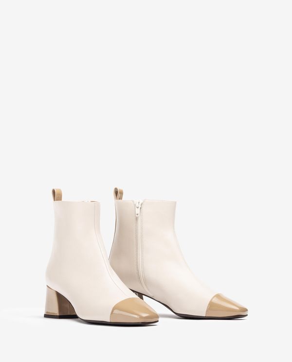 Unisa Botín Con Puntera En Contraste