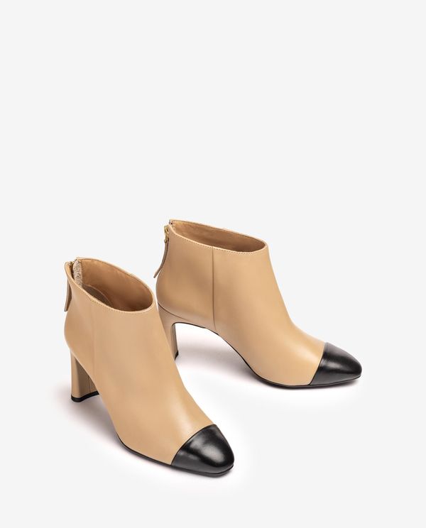 Unisa Botín Con Puntera En Contraste