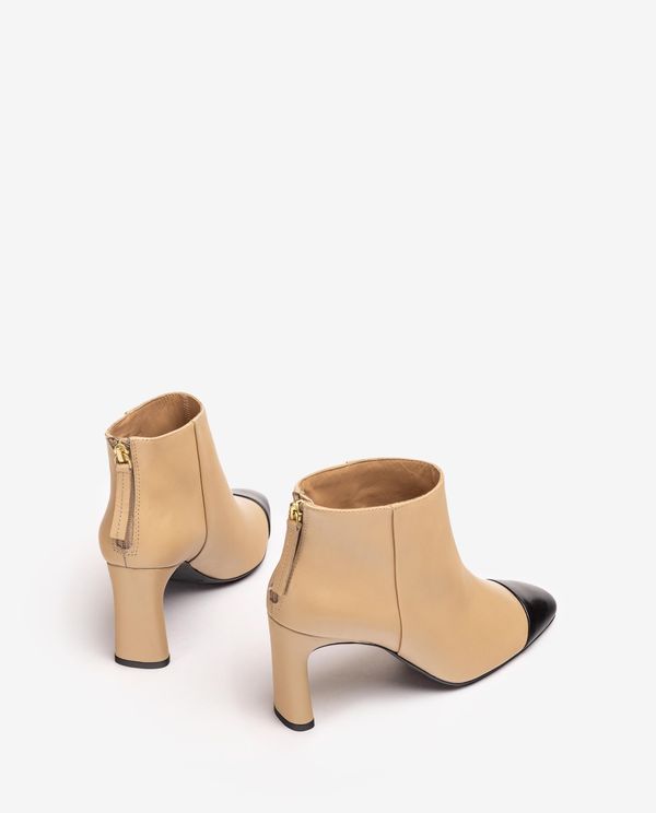 Unisa Botín Con Puntera En Contraste