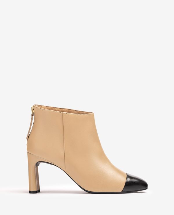 unisa Botín con puntera en contraste