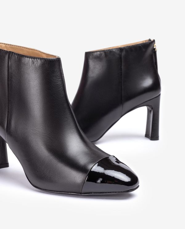 Unisa Botín Con Puntera En Contraste