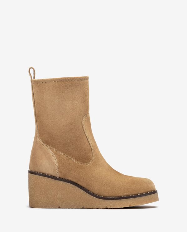 unisa Botín con suela de goma texturizada