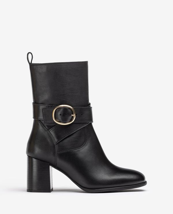 unisa Botín con tiras cruzadas y hebilla