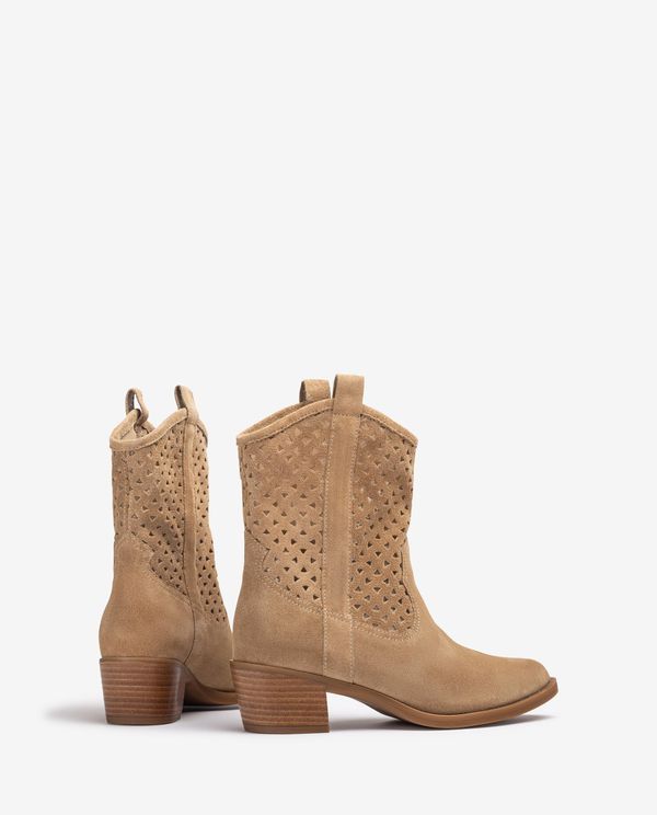 Unisa Botín Cowboy Con Picados