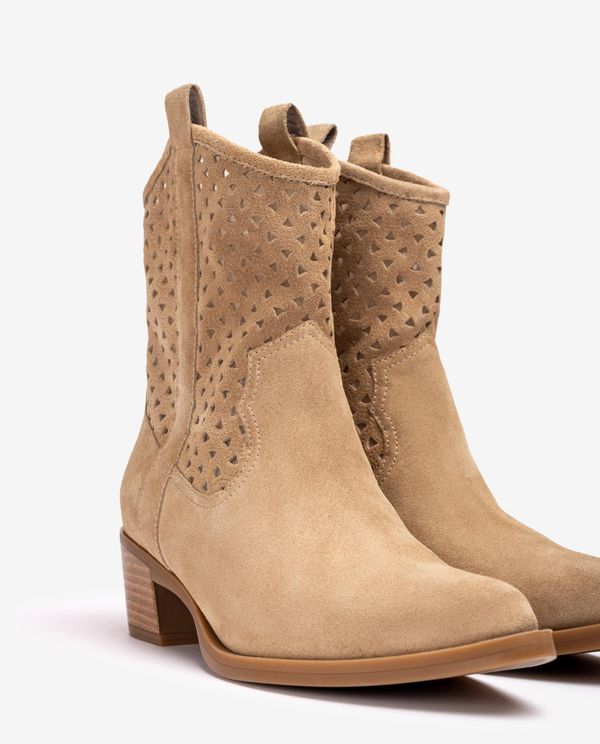 Unisa Botín Cowboy Con Picados