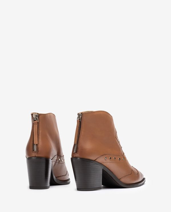 Unisa Botín Cowboy Con Tachuelas