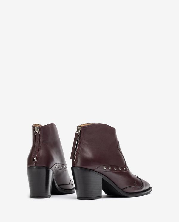 Unisa Botín Cowboy Con Tachuelas