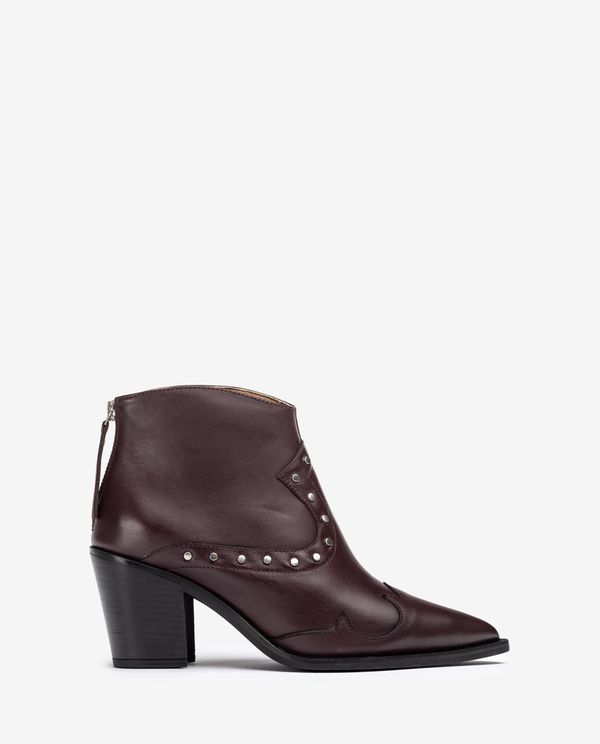 unisa Botín cowboy con tachuelas