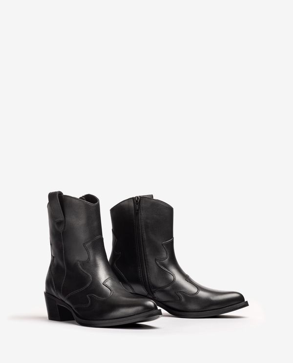 Unisa Botín Cowboy En Contraste