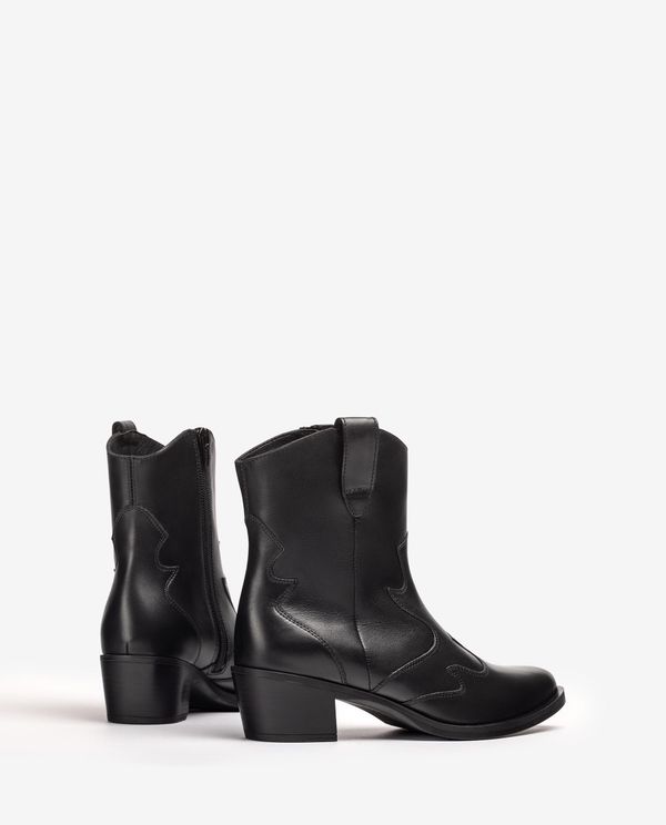 Unisa Botín Cowboy En Contraste