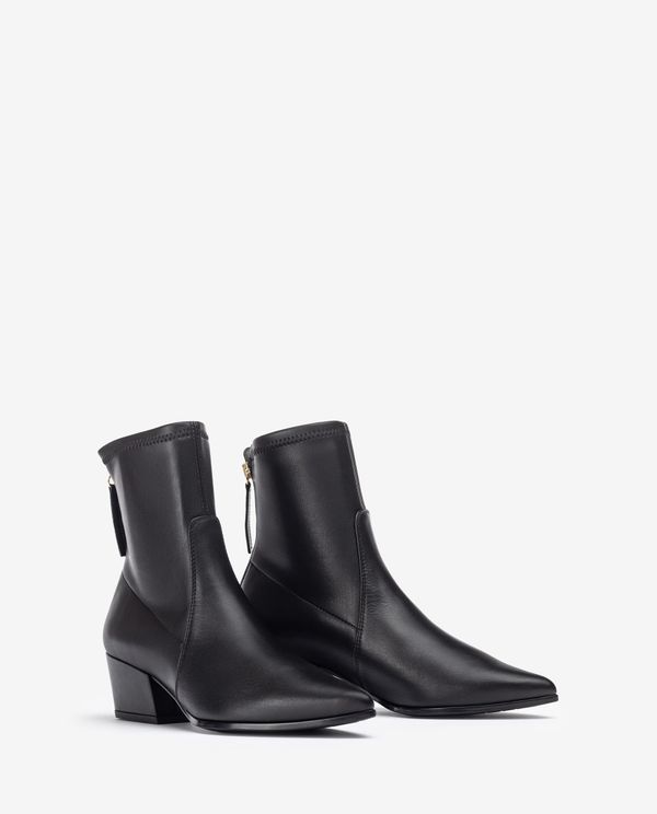 Unisa Botín De Punta Fina Con Cremallera Trasera