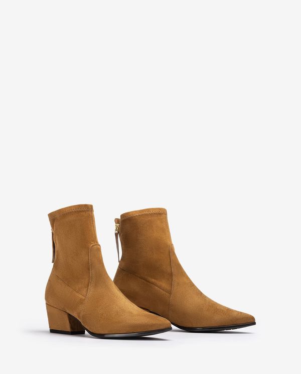 Unisa Botín De Punta Fina Con Cremallera Trasera