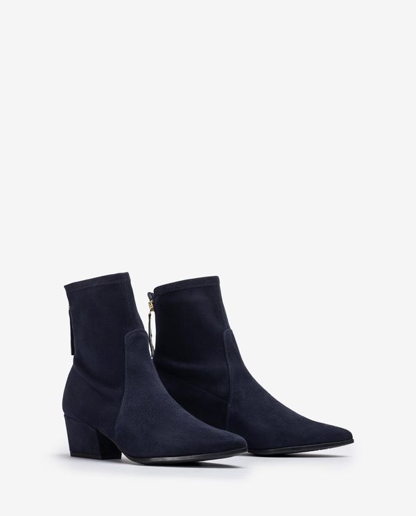 Unisa Botín De Punta Fina Con Cremallera Trasera