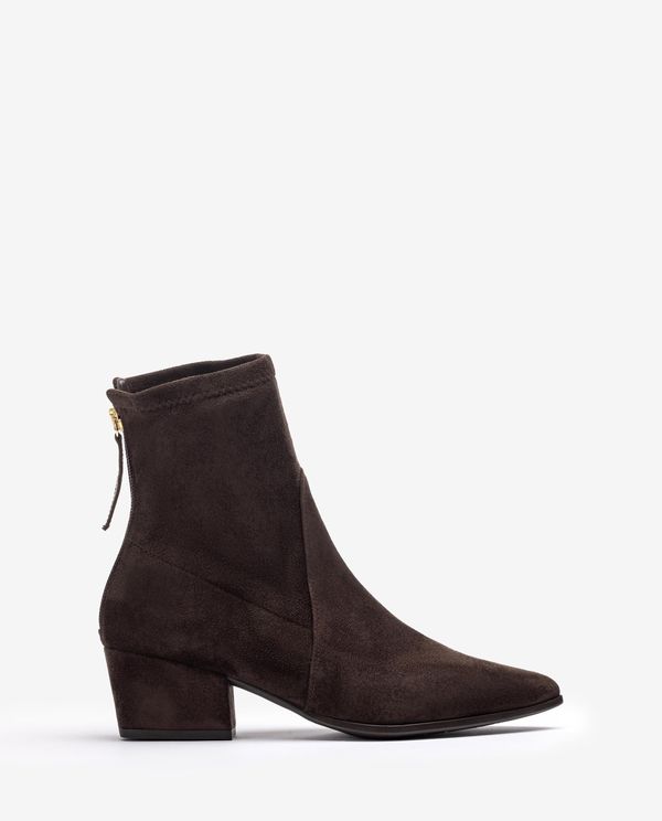 unisa Botín de punta fina con cremallera trasera