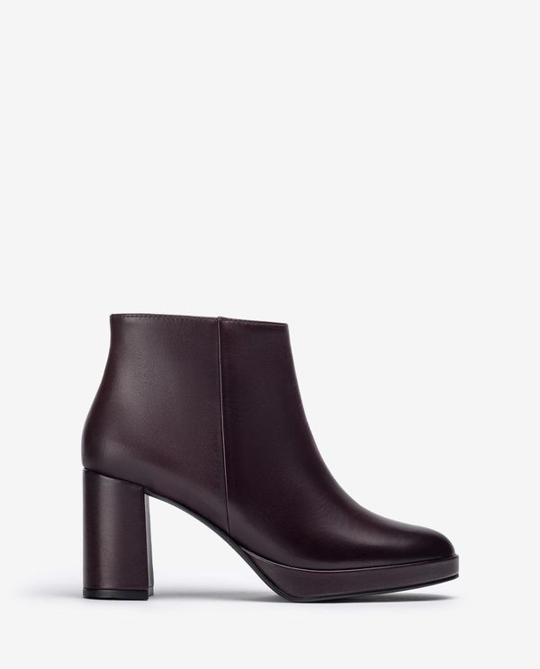 unisa Botín de punta redonda