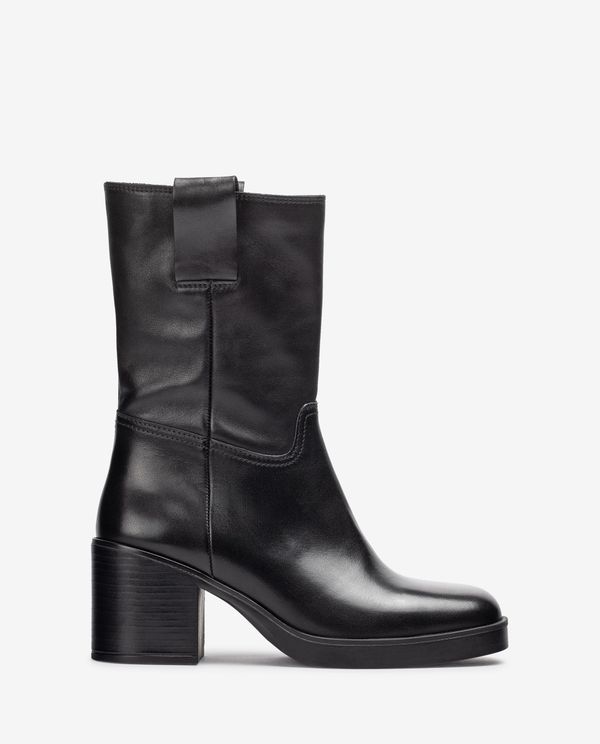 unisa Botín liso de piel