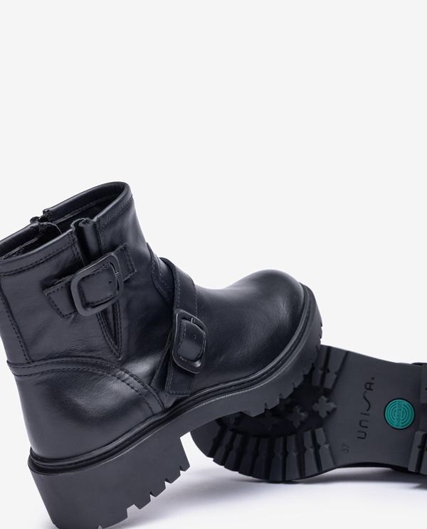 Unisa Botín Plano Con Hebillas