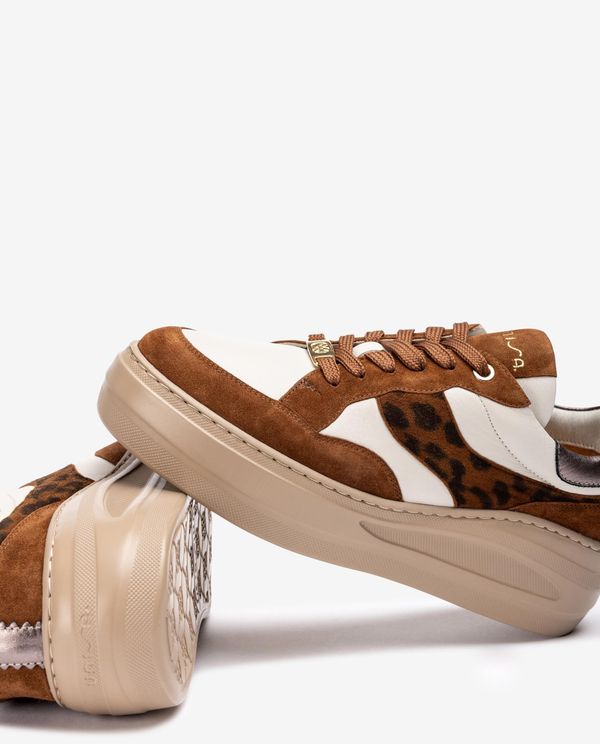 Unisa Deportivo Maxi-suela En Contraste