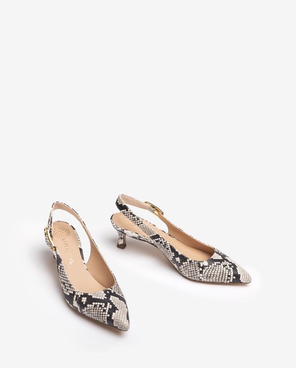 Unisa Destalonado Fabricado En Piel Grabada