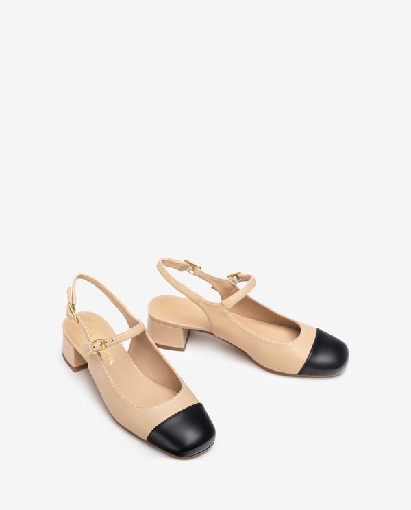 Unisa Merceditas De Punta Cuadrada Destalonada