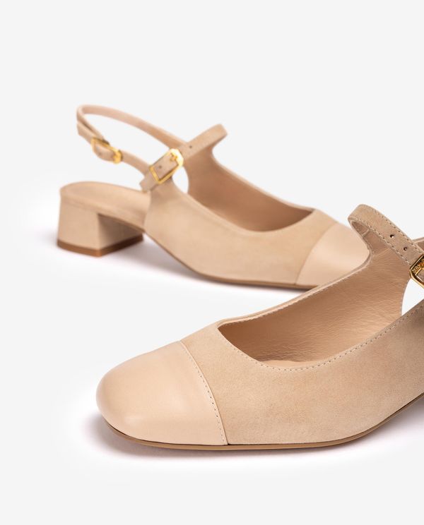 Unisa Merceditas De Punta Cuadrada Destalonada