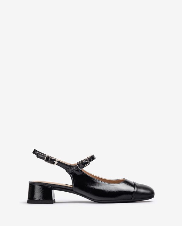 unisa Merceditas de punta cuadrada destalonada