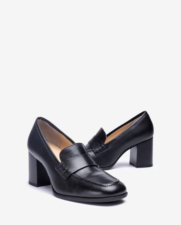 Unisa Mocasín De Punta Cuadrada En Piel