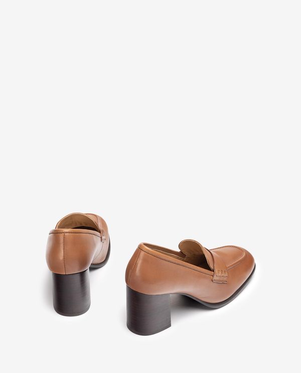 Unisa Mocasín De Punta Cuadrada En Piel