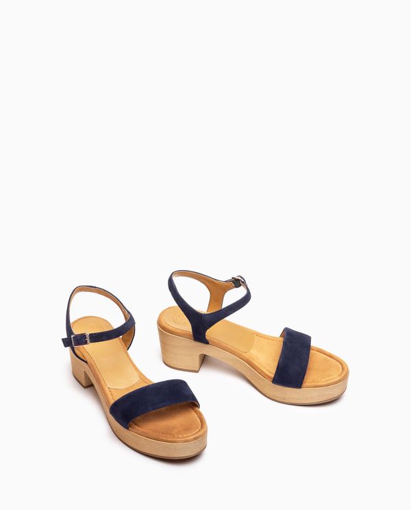 Unisa Sandalia Bloque Efecto Madera