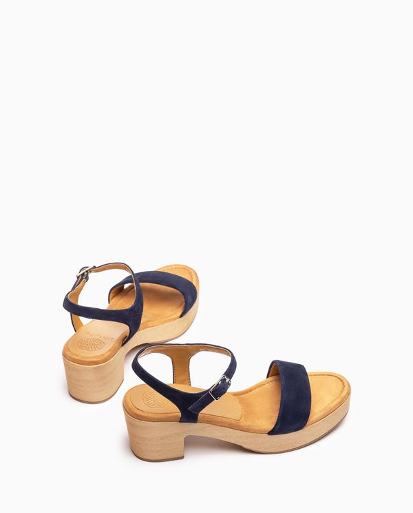 Unisa Sandalia Bloque Efecto Madera