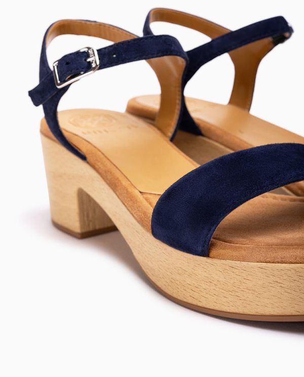 Unisa Sandalia Bloque Efecto Madera