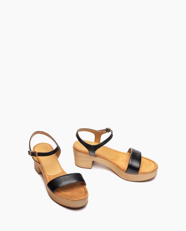 Unisa Sandalia Bloque Efecto Madera