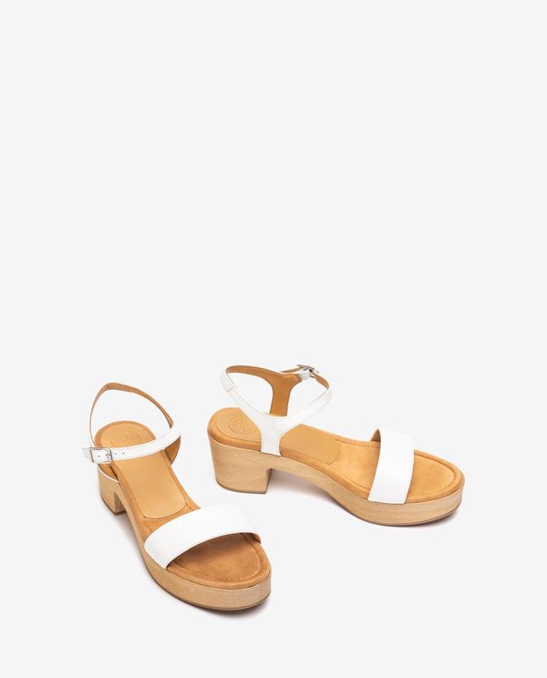 Unisa Sandalia Bloque Efecto Madera