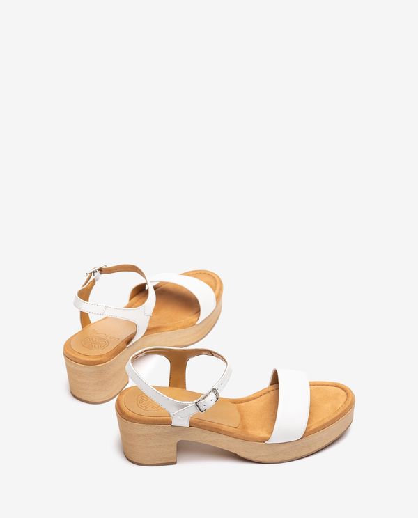 unisa Sandalia bloque efecto madera