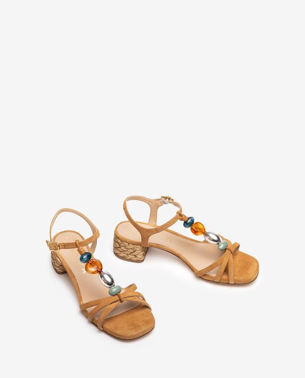 Unisa Sandalia Con Adorno De Bolas