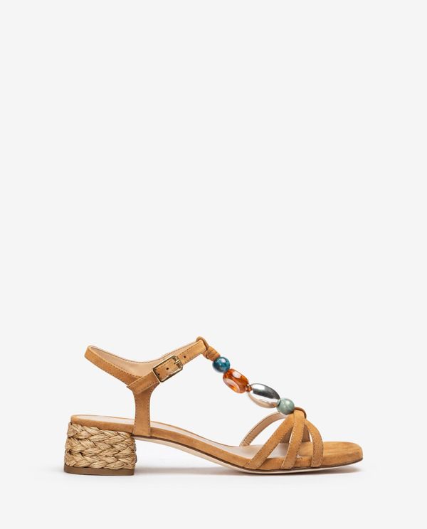 unisa Sandalia con adorno de bolas