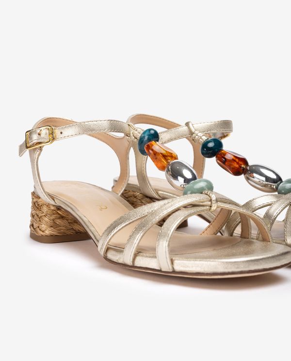 Unisa Sandalia Con Adorno De Bolas