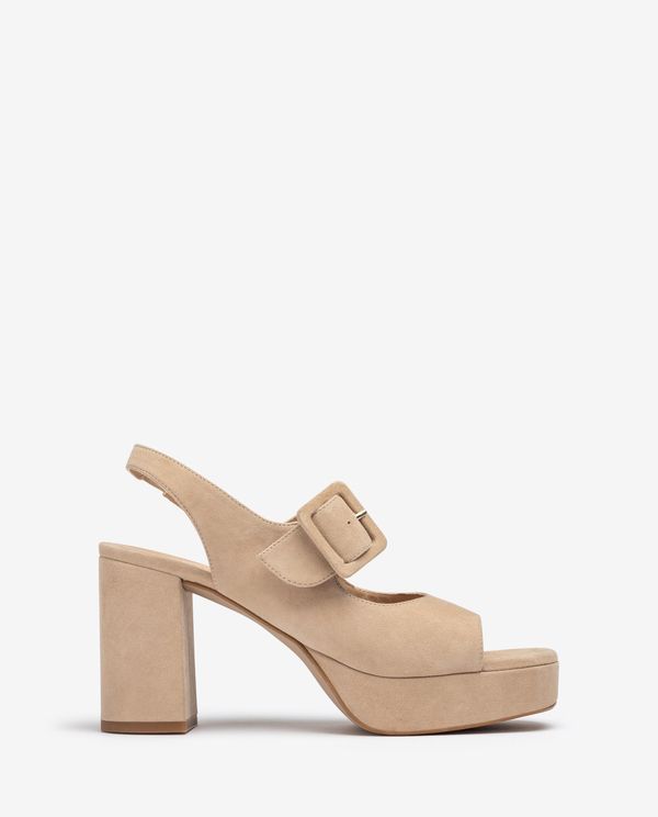 unisa Sandalia con hebilla al tono