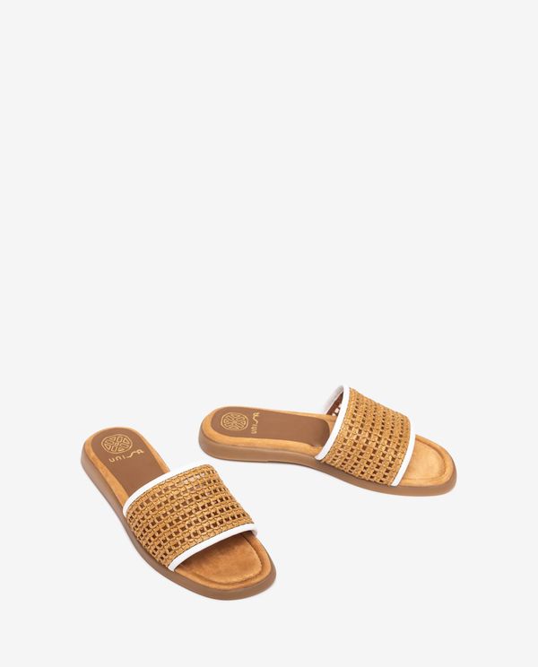 Unisa Sandalia Con Pala De Rafia