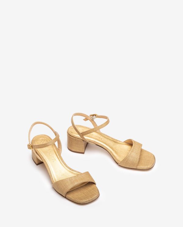 Unisa Sandalia Con Tacón Ancho