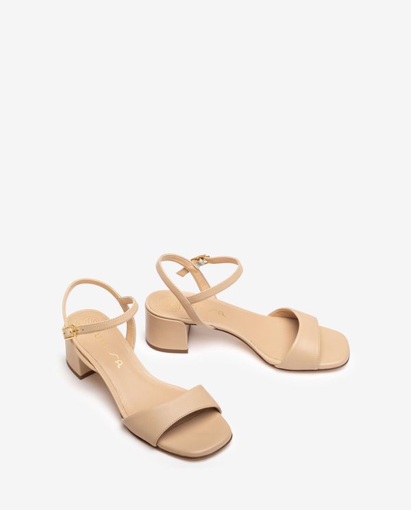 Unisa Sandalia Con Tacón Ancho