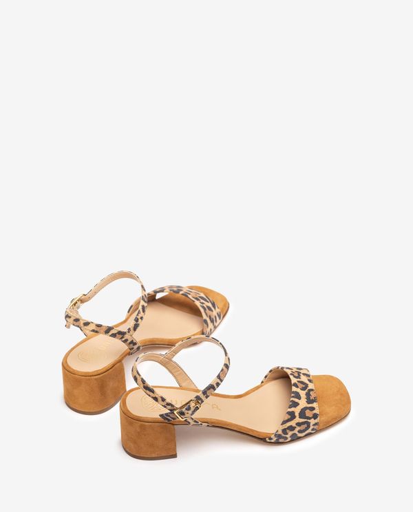 Unisa Sandalia Con Tacón Ancho